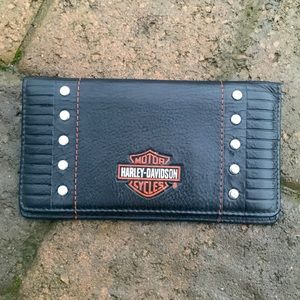 Harley Davidson Checkbook Cover